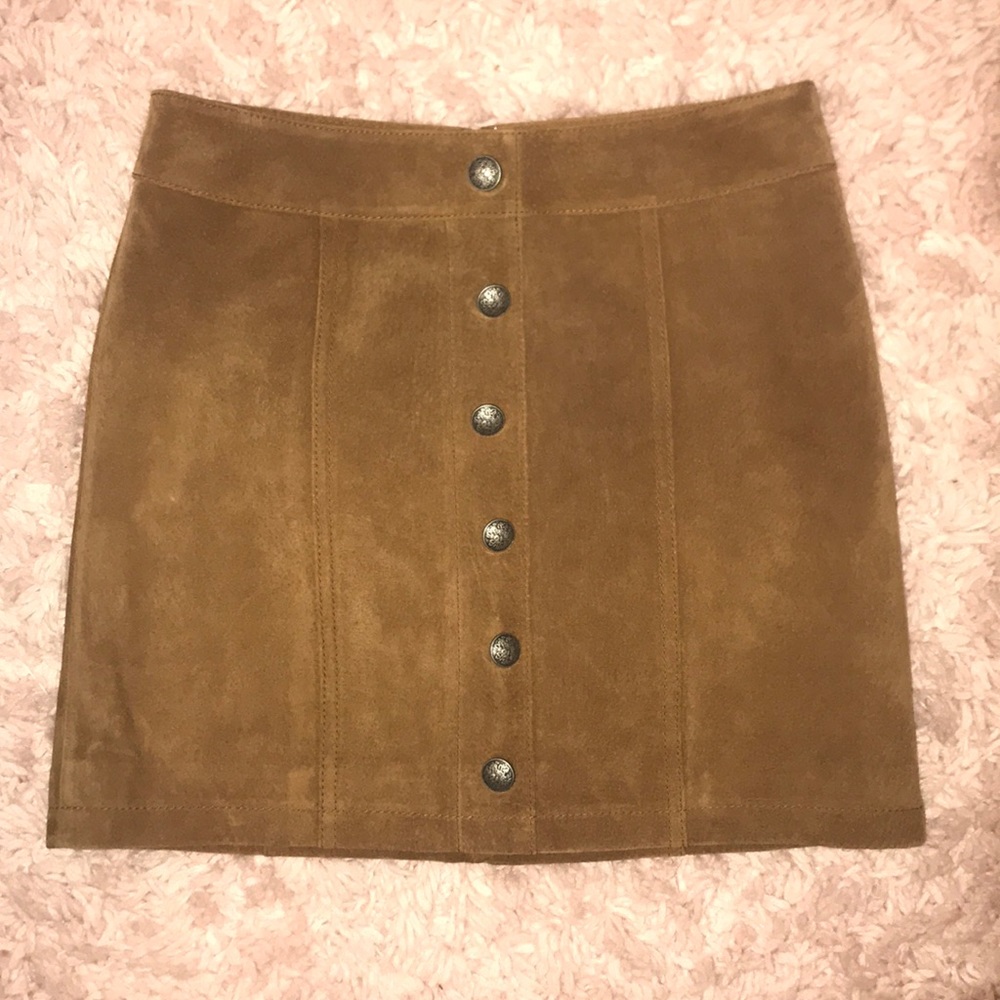 Gianni Bini XS SUEDE SKIRT